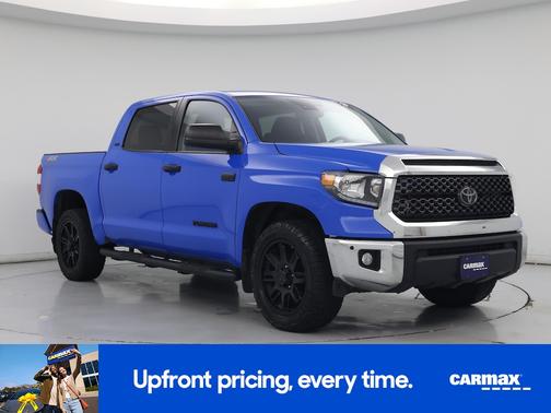 Blue 2021 Toyota Tundra SR5
