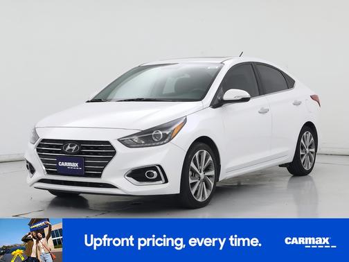 White 2022 Hyundai Accent Limited