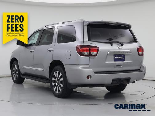 Silver 2018 Toyota Sequoia Limited