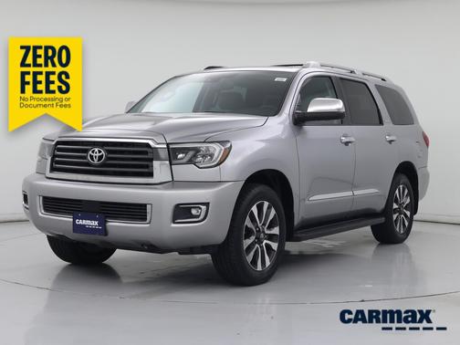 Silver 2018 Toyota Sequoia Limited