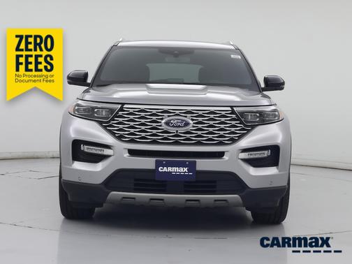 Silver 2020 Ford Explorer Platinum