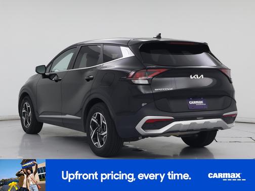 Black 2023 Kia Sportage LX