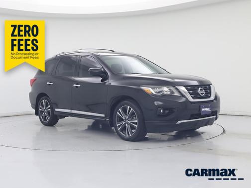 Black 2018 Nissan Pathfinder Platinum