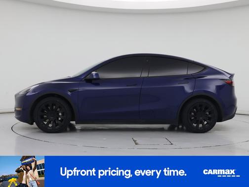 Blue 2021 Tesla Model Y Long Range