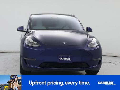 Blue 2021 Tesla Model Y Long Range