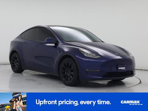 Blue 2021 Tesla Model Y Long Range