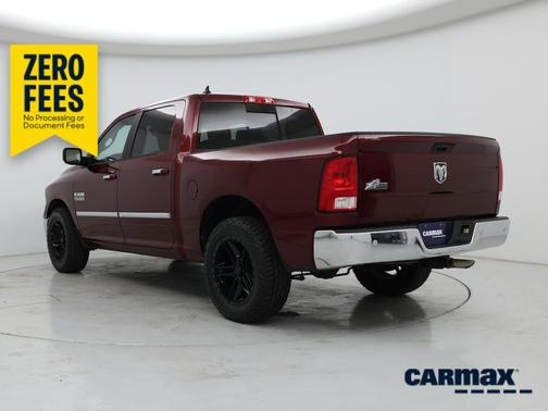 Red 2017 RAM 1500 Bighorn