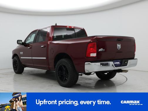 Red 2017 RAM 1500 Bighorn