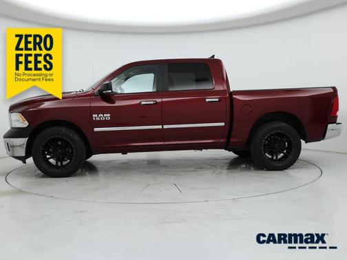 Red 2017 RAM 1500 Bighorn
