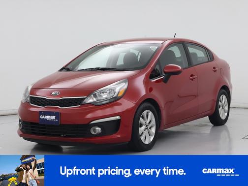 Red 2017 Kia Rio EX