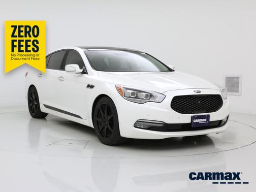 White 2015 Kia K900 Premium
