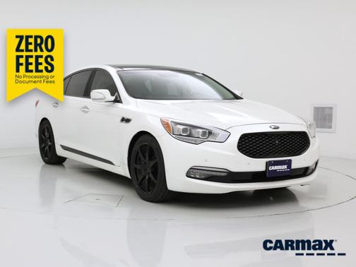 White 2015 Kia K900 Premium