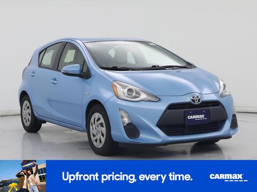 Blue 2016 Toyota Prius c One