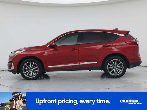 Red 2019 Acura RDX