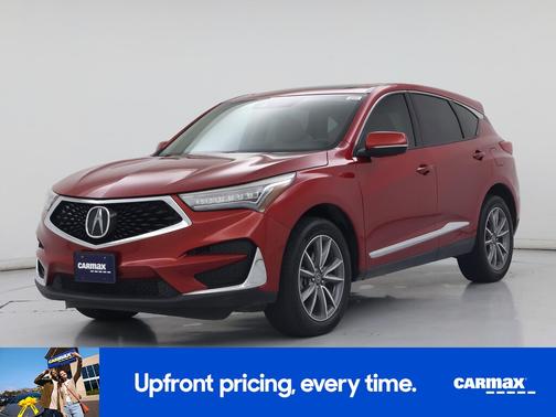 Red 2019 Acura RDX