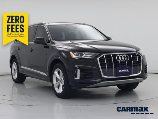 Black 2022 Audi Q7 Premium