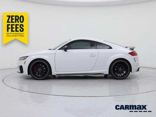 White 2022 Audi TTS