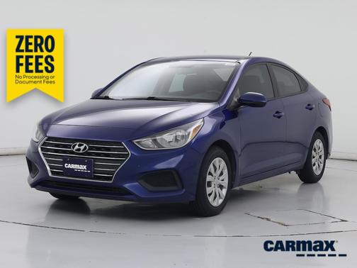 Blue 2021 Hyundai Accent SE