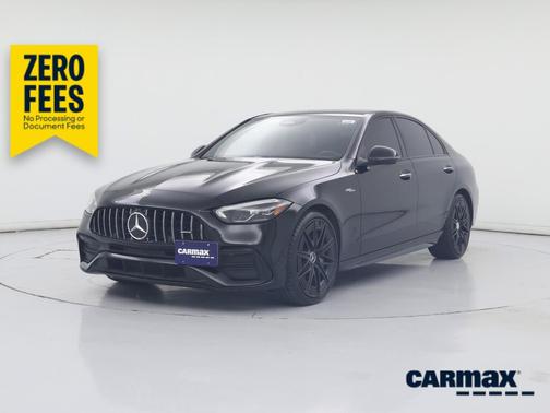 Black 2023 Mercedes-Benz AMG C 43