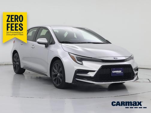 Silver 2024 Toyota Corolla Hybrid SE