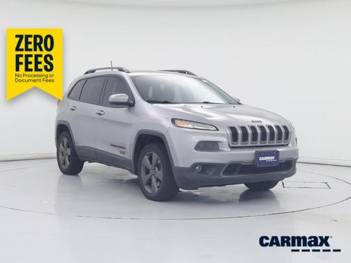 Silver 2016 Jeep Cherokee 75TH Anniversary Edition