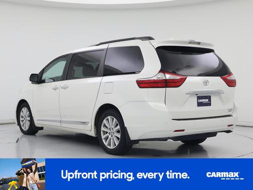 White 2017 Toyota Sienna Limited Premium