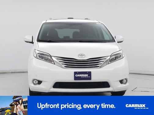 White 2017 Toyota Sienna Limited Premium