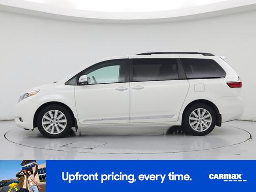 White 2017 Toyota Sienna Limited Premium