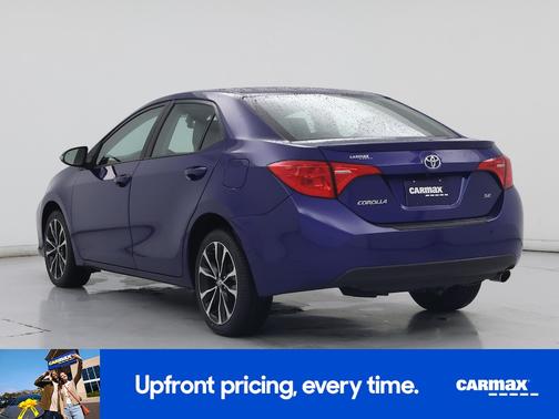 Blue 2019 Toyota Corolla SE
