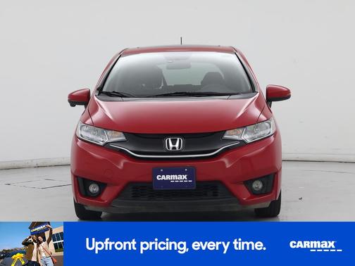 Red 2015 Honda Fit EX-L