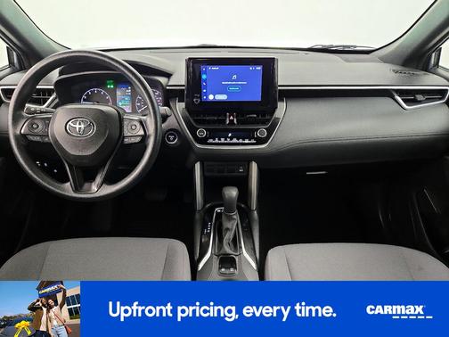 Blue 2023 Toyota Corolla Cross Hybrid S