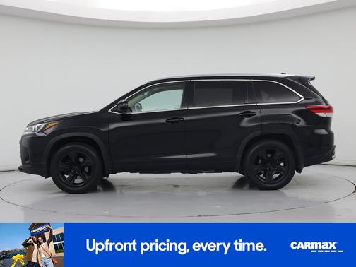 Black 2019 Toyota Highlander Limited Platinum
