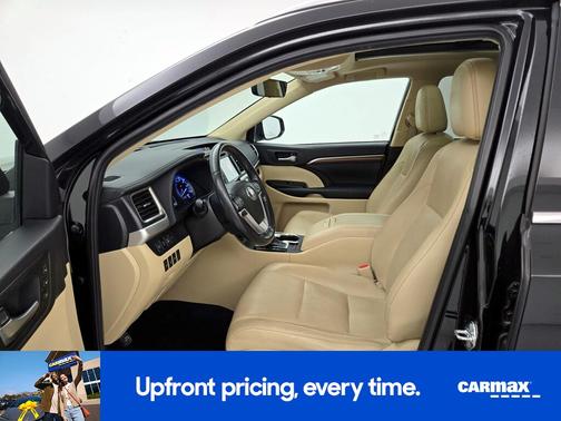 Black 2019 Toyota Highlander Limited Platinum