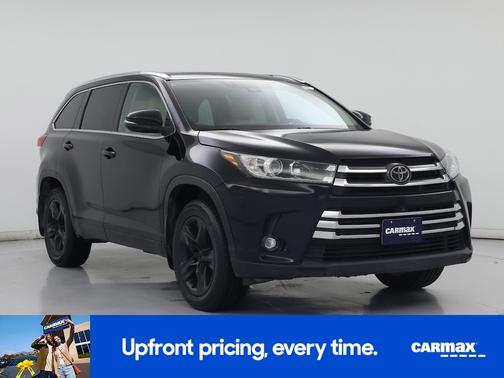 Black 2019 Toyota Highlander Limited Platinum