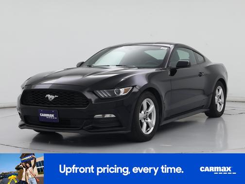Black 2015 Ford Mustang