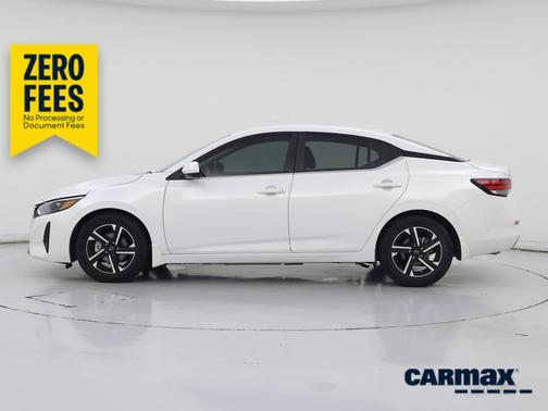White 2024 Nissan Sentra SV