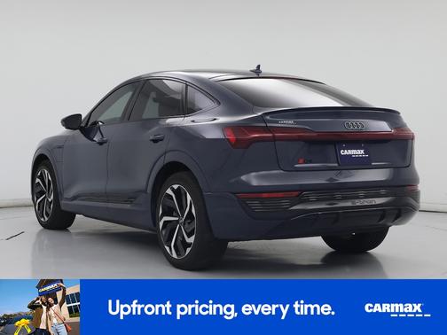 Blue 2024 Audi Q8 e-tron Sportback S-Line Prestige