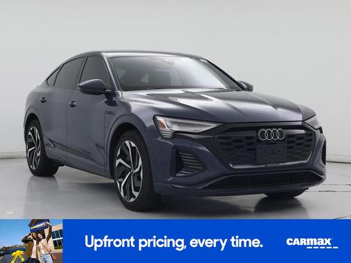 Blue 2024 Audi Q8 e-tron Sportback S-Line Prestige