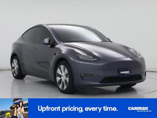 Gray 2021 Tesla Model Y Long Range