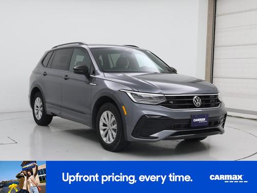 Gray 2023 Volkswagen Tiguan SE R-Line Black