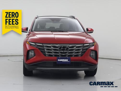 Red 2022 Hyundai TUCSON Limited