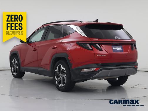 Red 2022 Hyundai TUCSON Limited