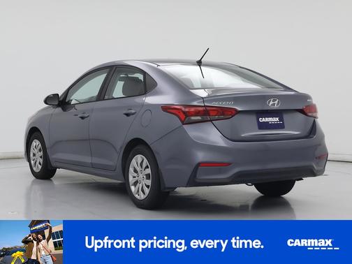 Gray 2019 Hyundai Accent SE