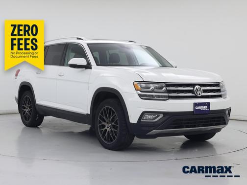 White 2019 Volkswagen Atlas SEL Premium