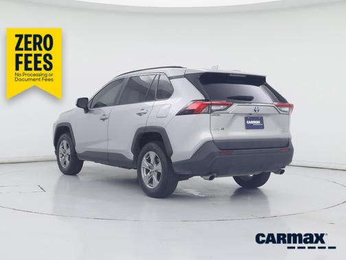Silver 2022 Toyota RAV4 Hybrid XLE