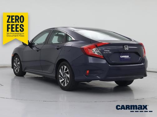 Blue 2016 Honda Civic EX
