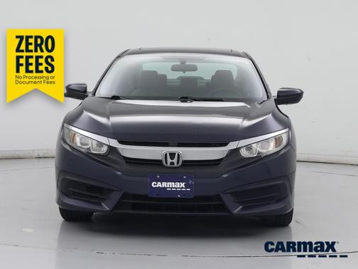 Blue 2016 Honda Civic EX