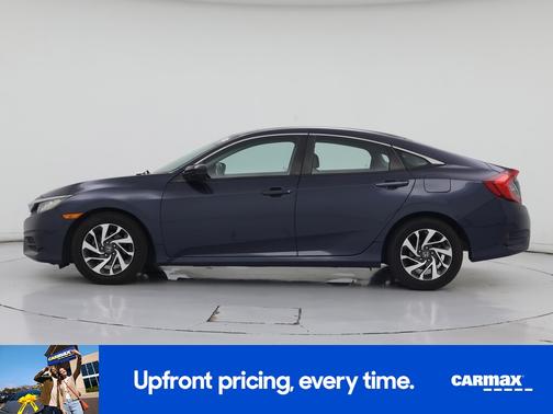 Blue 2016 Honda Civic EX