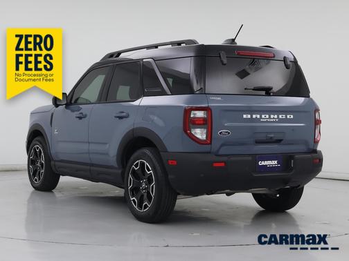 Blue 2025 Ford Bronco Sport Outer Banks