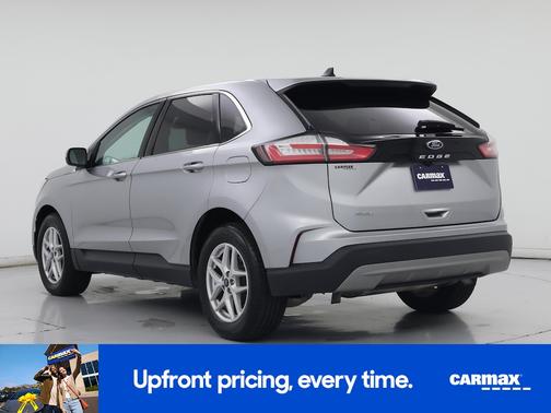 Silver 2021 Ford Edge SEL